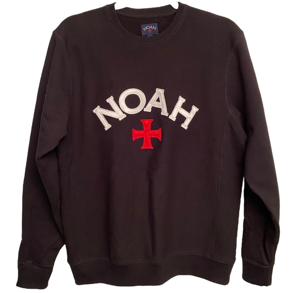 SOLD Noah Cross Crewneck Sweater - Picture 1 of 6